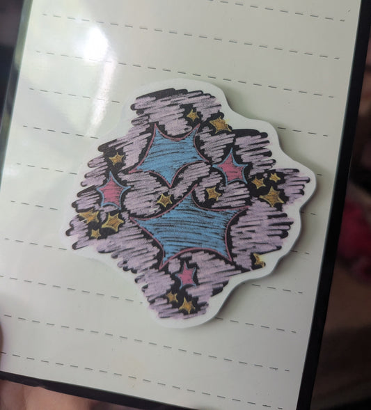 Chalk Sparkles - Magnet